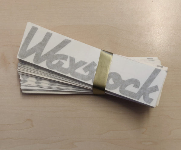 RECLAIMED - Waxstock 2013 vinyl car sticker